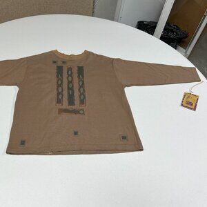 Blue Fish Olive Top with ¾ sleeve New With Tag